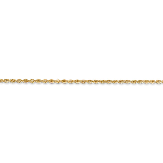 14k 1.50mm Regular Rope Chain