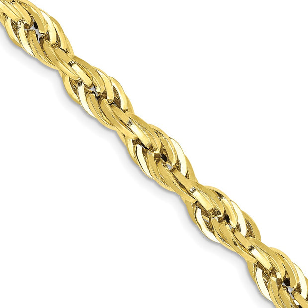 10k 5.4mm Semi-Solid Rope Chain