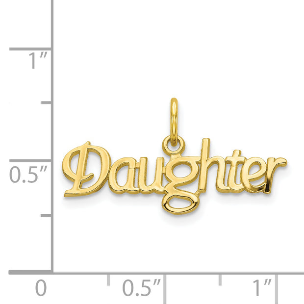 10K DAUGHTER Charm