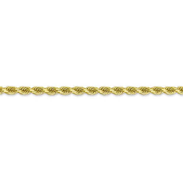 10k 3.5mm Diamond-cut Rope Chain