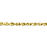 10k 5.5mm Diamond-cut Rope Chain