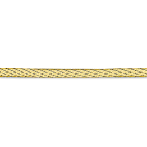 10k 4mm Silky Herringbone Chain