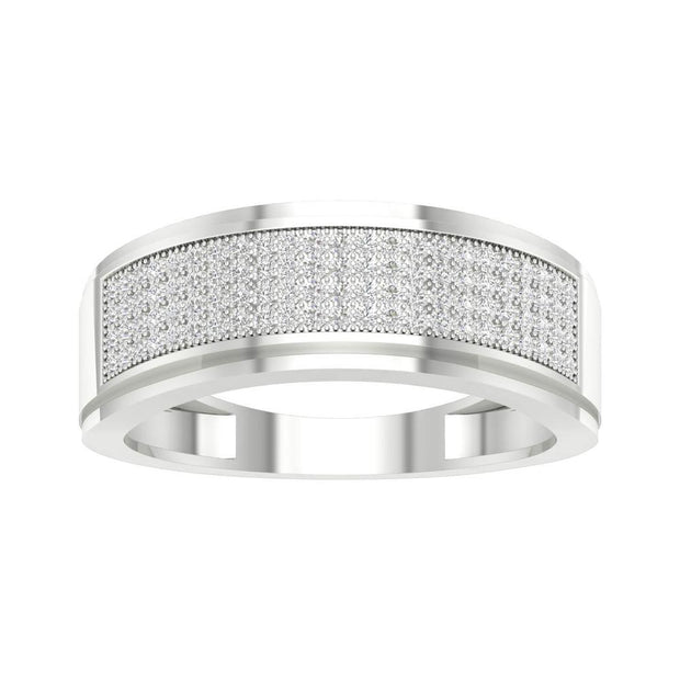 10k 0.30ct Men's Band