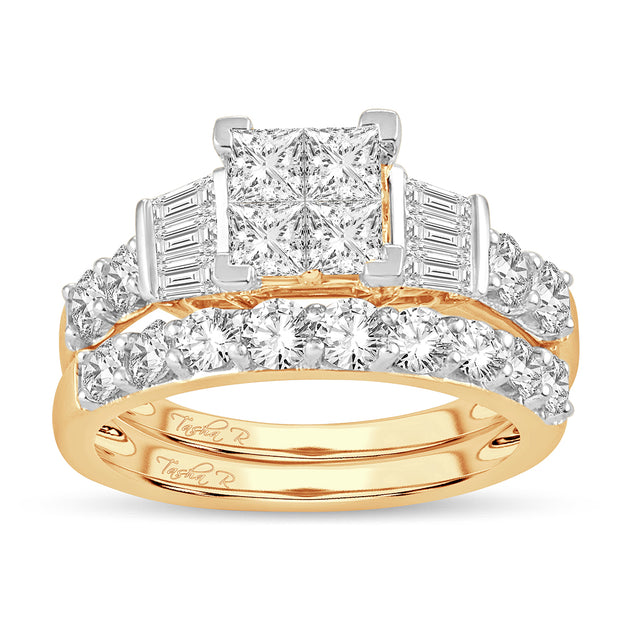 14K  4.00CT Diamond BRIDAL  RING