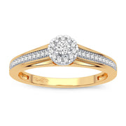 14K 0.20CT Diamond Ring