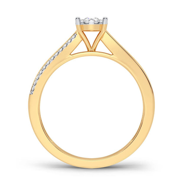 14K 0.20CT Diamond Ring