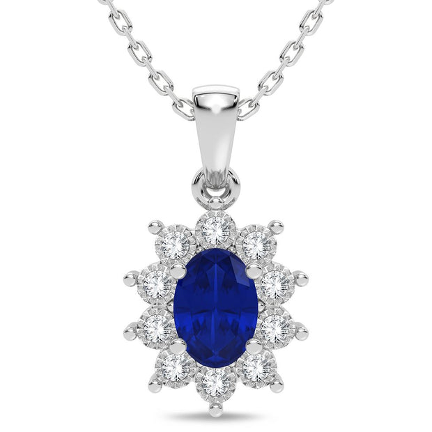 10K 0.05CT Diamond Pendant