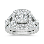 14K 1.50ct Diamond Bridal Ring