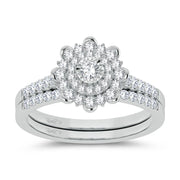 10K 0.63ct Diamond Bridal Ring