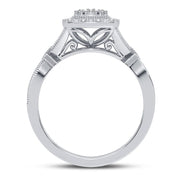 10K 0.13CT DIAMOND RING