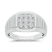 10K 0.15ct Diamond Mens Ring