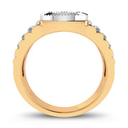 14K 0.50ct Diamond Mens Ring