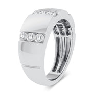 10K 0.20ct Diamond Mens Ring