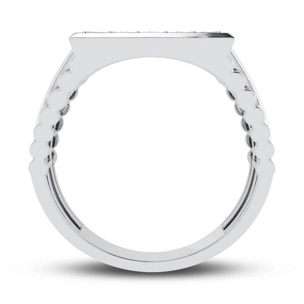 10K 0.15ct Diamond Mens Ring