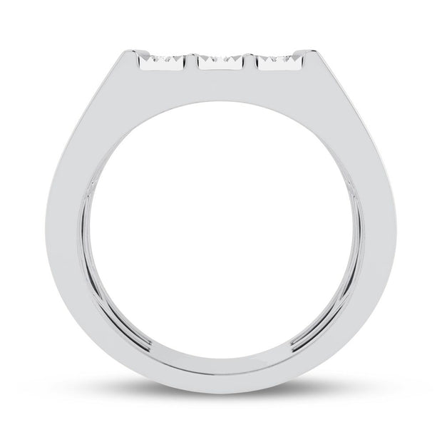 10K 0.15ct Diamond Mens Ring