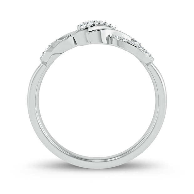 10K 0.13ct Diamond Ring