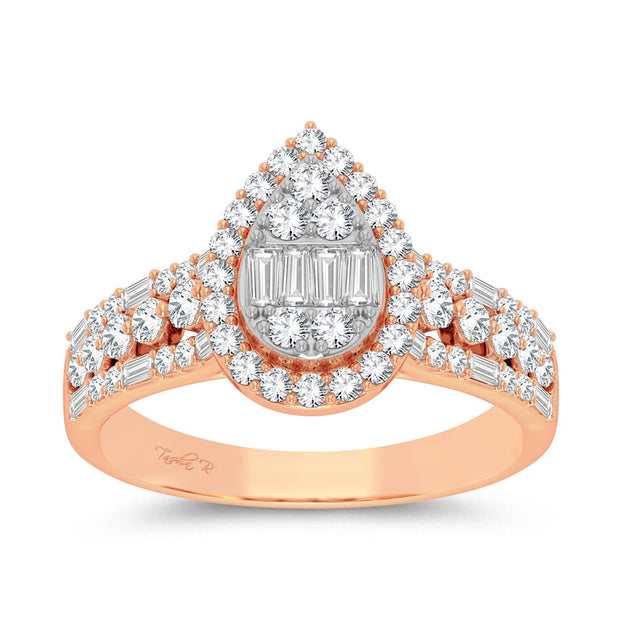 14K 0.75ct Engagement Ring