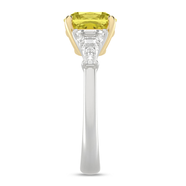 Certified Lab Grown 14K 4.00CT Diamond Engagement Ring