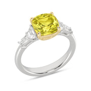 Certified Lab Grown 14K 4.00CT Diamond Engagement Ring