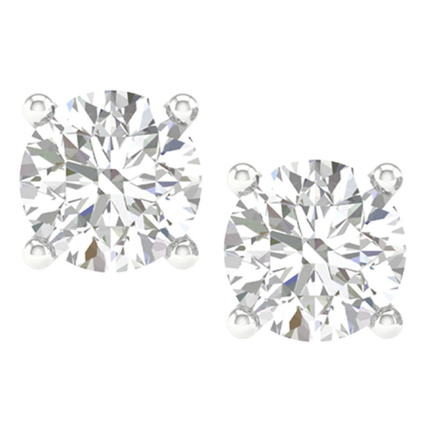 14K 4.00CT Lab Grown Diamond Earrings