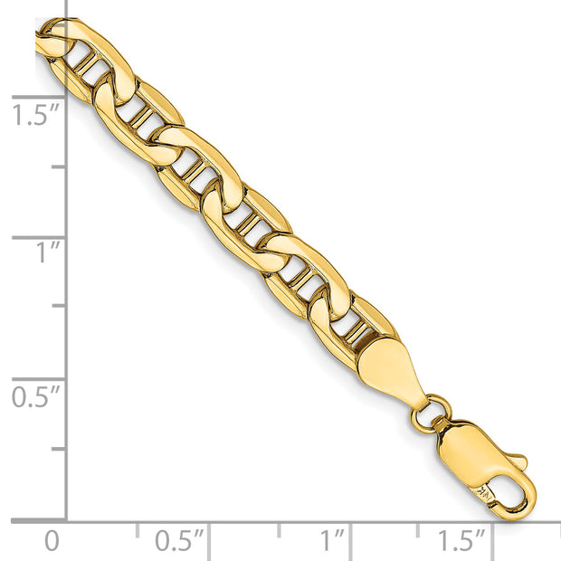 14k 5.5mm Semi-Solid Anchor Chain