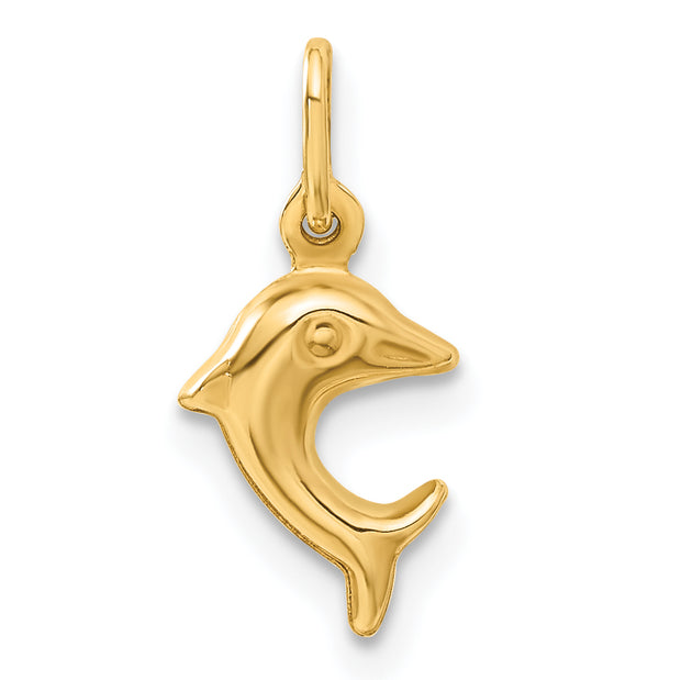 14k Dolphin Charm