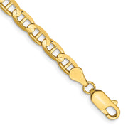 14k 4.5mm Concave Anchor Chain