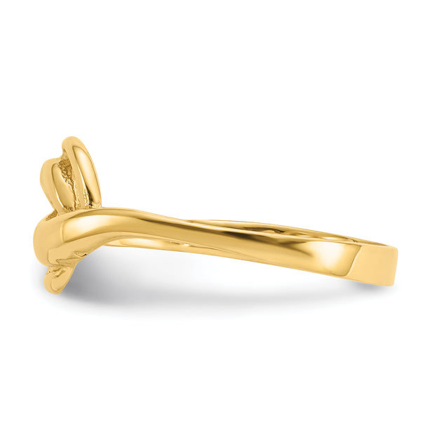 14k Free Form Ring