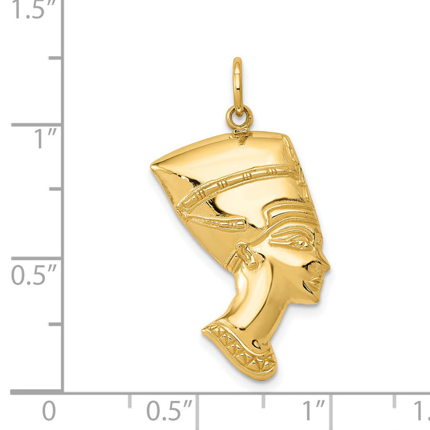 14k Nefertiti Charm