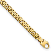 14k Polished Fancy Link Bracelet