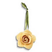 Lacquer Dipped Cream Decorative Rose