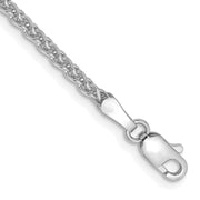 14k WG 2.1mm D/C Spiga Chain