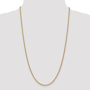 14k 2.1mm Spiga Chain