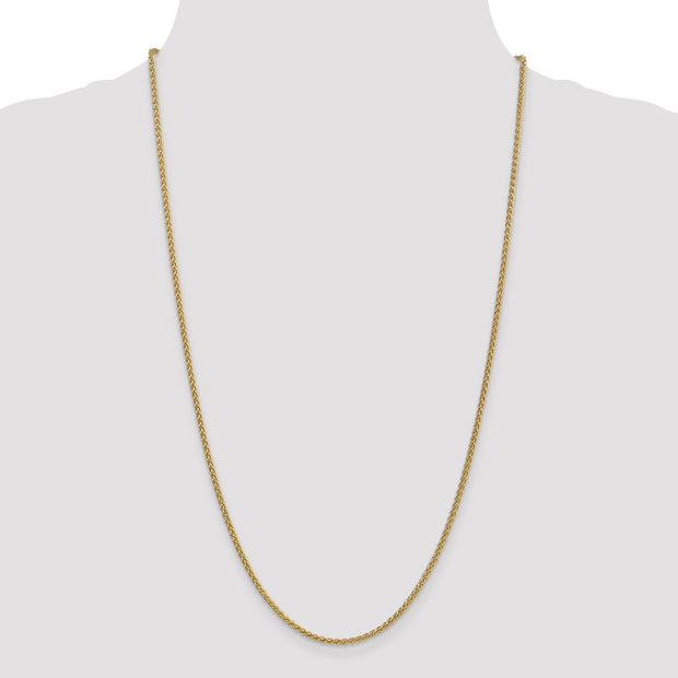 14k 2.1mm Spiga Chain