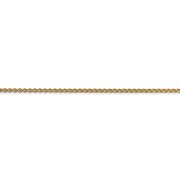 14k 2.1mm Spiga Chain