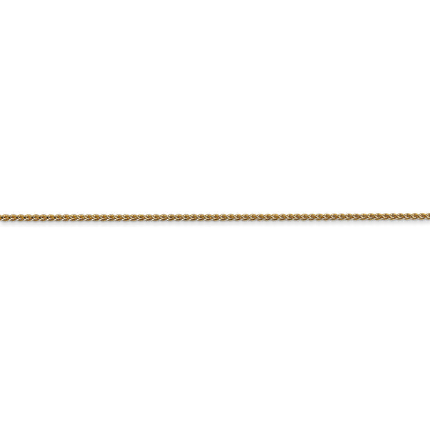 14k 1.05mm D/C Spiga with Spring Ring Clasp Chain