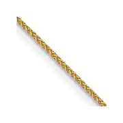 14k .85mm Spiga with Lobster Clasp Chain