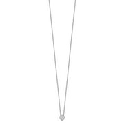 10kw Lab Grown Diamond VS/SI FGH Bloom Pendant Necklace w/ chain