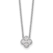 10kw Lab Grown Diamond VS/SI FGH Bloom Pendant Necklace w/ chain