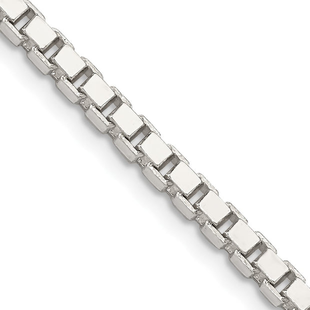 Sterling Silver 3.25mm Box Chain