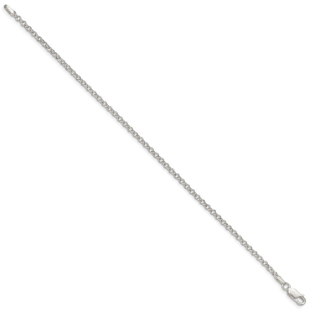 Sterling Silver 2.5mm Rolo Chain