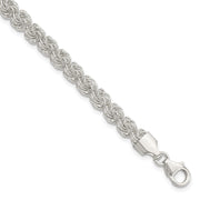 Sterling Silver Polished Love Knot Bracelet