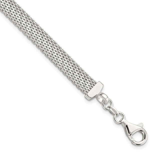 Sterling Silver D/C Reversible Bracelet