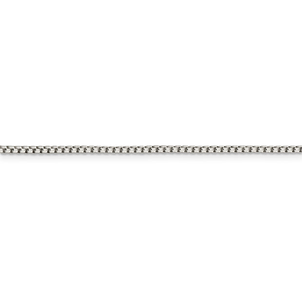 Sterling Silver 1.75mm Round Box Chain