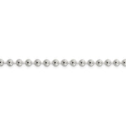 Sterling Silver 5mm Beaded Chain