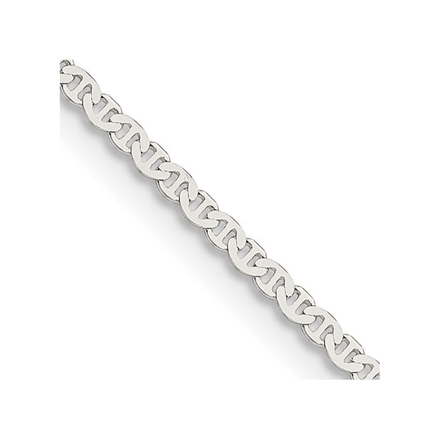 Sterling Silver 1.85mm Flat Anchor Chain