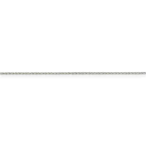 Sterling Silver 1mm 8 Sided D/C Cable Chain