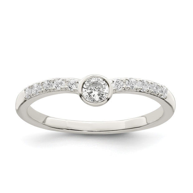 Sterling Silver CZ Ring