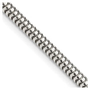 Sterling Silver 3mm Round Snake Chain