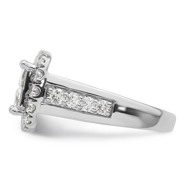 10k White Gold VS/SI FGH Lab Grown Diamond Ring